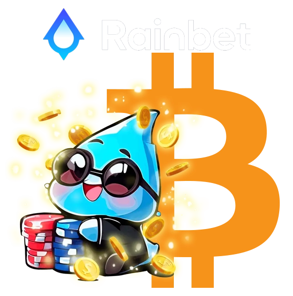 rainbet bitcoin mascot